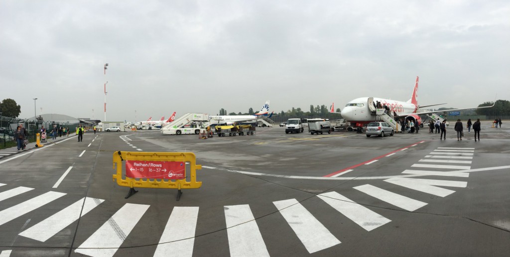 The plane is ready