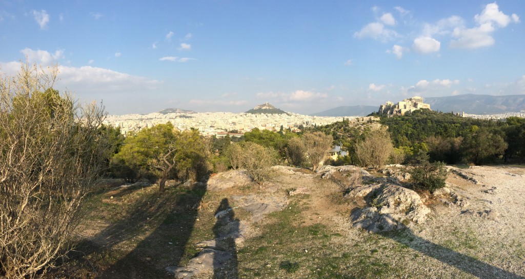 All the hils of Athens