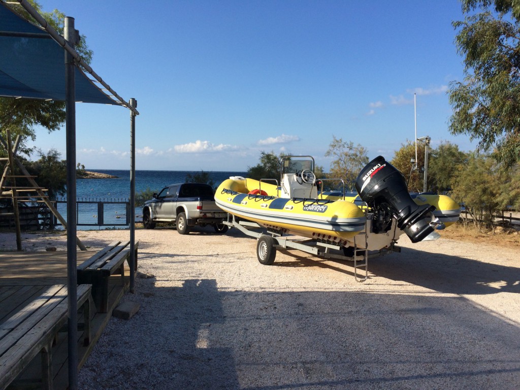 Ready for the boat dive