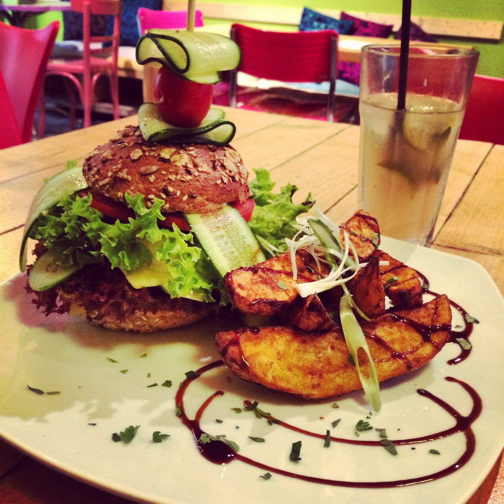 delicious Burger und Limo