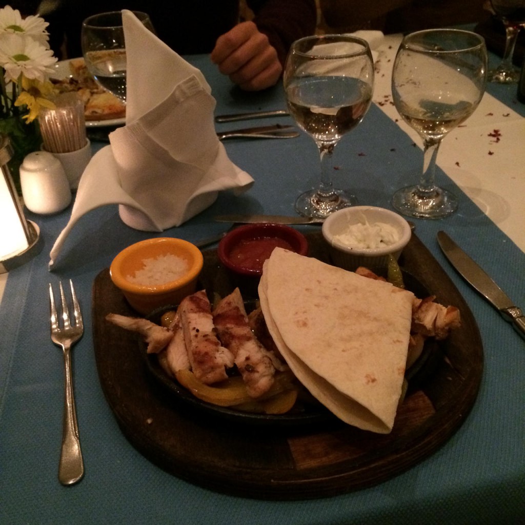 Food in the Restarant