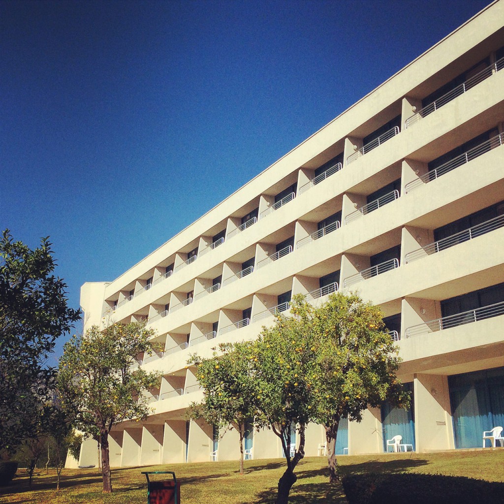 The hotel