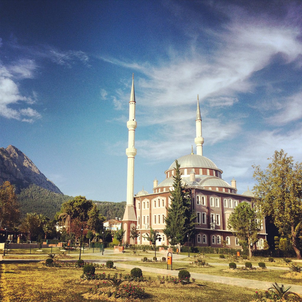 The local mosque