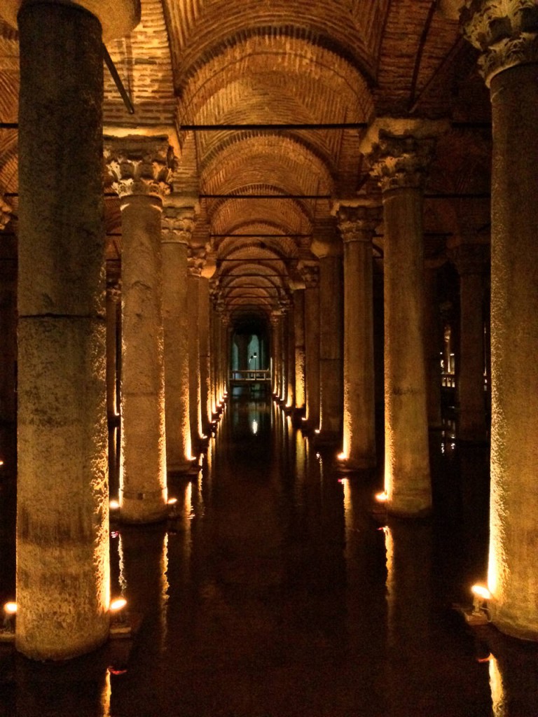 Water storage under the earth