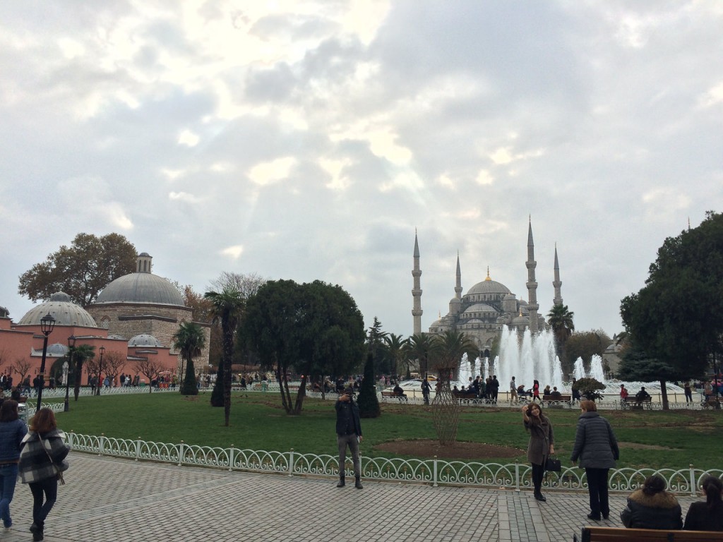 Weather like in fall over Istanbul