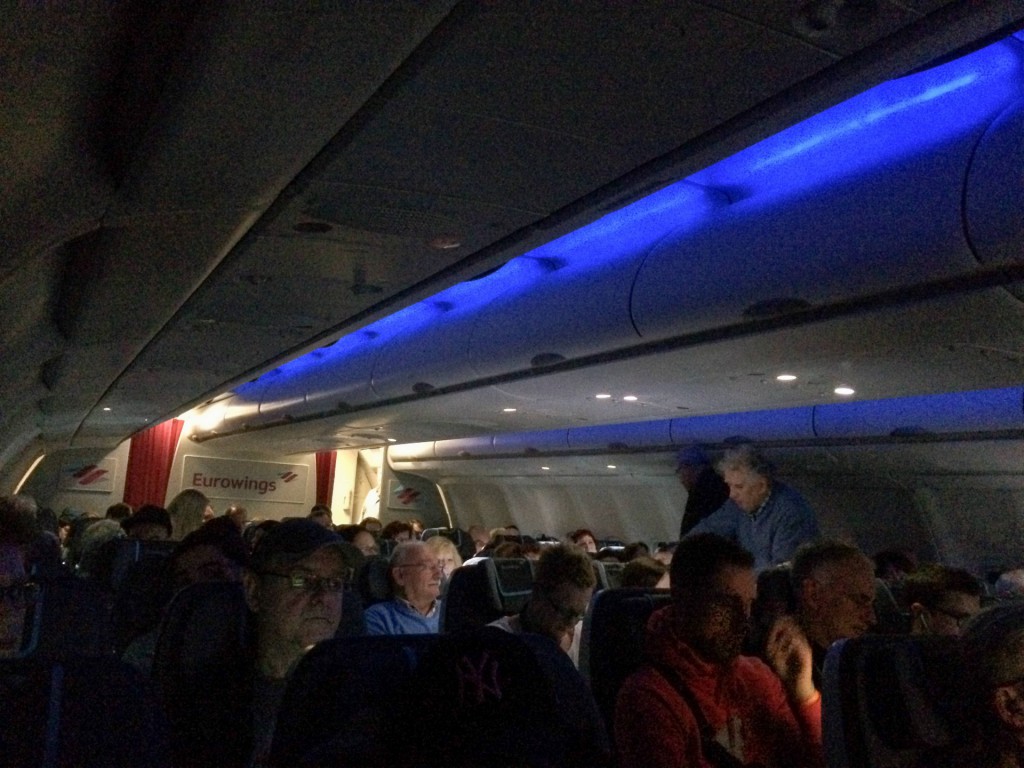 People on a plane